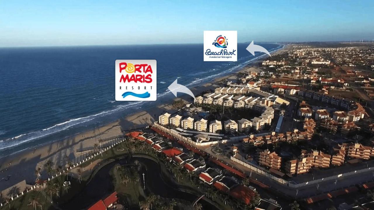 Portamaris - Luxo Duplex , 4 Suites - Pe Na Areia Aquiraz Exteriör bild