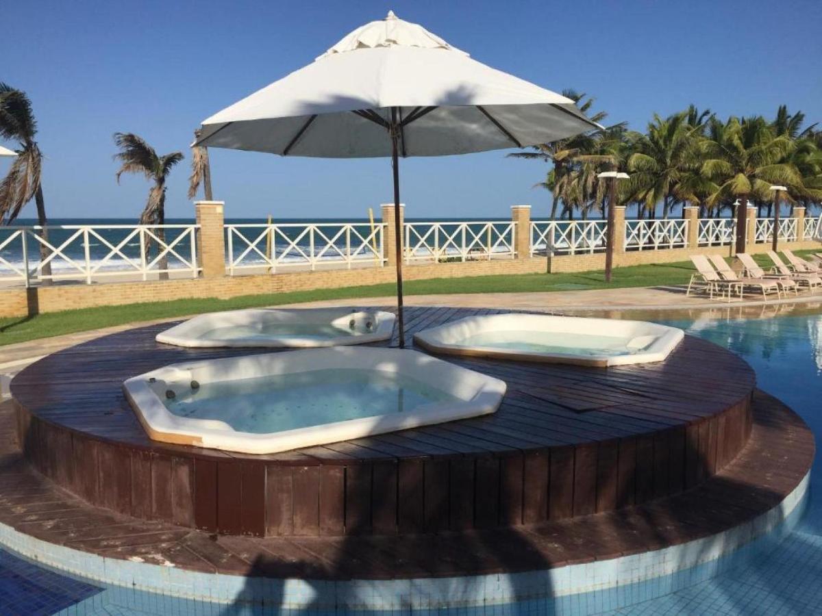 Portamaris - Luxo Duplex , 4 Suites - Pe Na Areia Aquiraz Exteriör bild